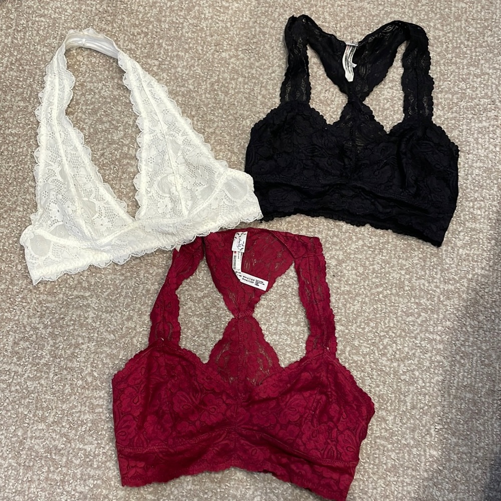 BUNDLE OR SINGLE Free People Bralettes